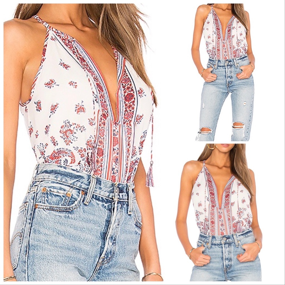 Joie ‘Shara H’ Silk Tank in Terracotta Bloom